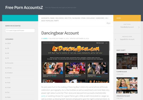 
                            5. Dancingbear Account – AccountsZ