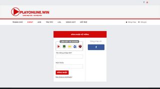 
                            1. Đăng nhập | PlayOnline.win