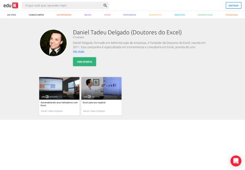 
                            10. Daniel Tadeu Delgado (Doutores do Excel) | eduK