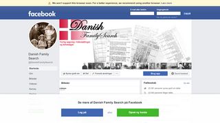 
                            10. Danish Family Search - Startside | Facebook
