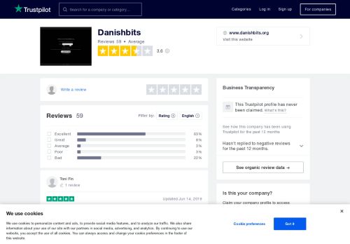 
                            12. Danishbits Reviews | Read Customer Service Reviews of www ...