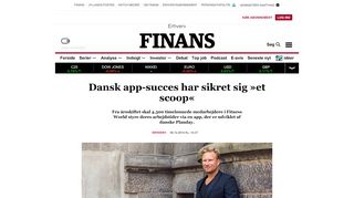 
                            8. Dansk app-succes har sikret sig »et scoop« - Erhverv - LIVE - Finans