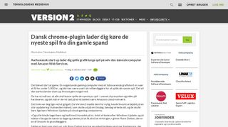 
                            9. Dansk chrome-plugin lader dig køre de nyeste spil fra din gamle ...