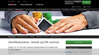 
                            3. Dansk PokerStars-softwareflytning - vigtige oplysninger om NemID