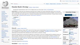 
                            4. Danske Bank i Sverige – Wikipedia