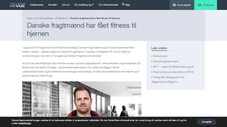 
                            12. Danske fragtmænd har fået fitness til hjernen - Vestegnen HF & VUC