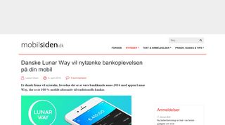 
                            5. Danske Lunar Way vil nytænke bankoplevelsen på din mobil ...