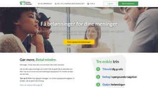 
                            2. Danske Meninger DK: Online spørgeundersøgelser | Betalte online ...