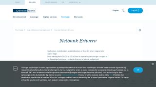 
                            3. Danske Netbank Erhverv - Danske Bank