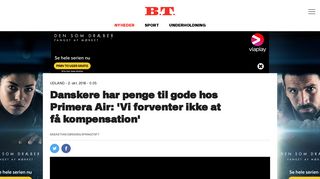 
                            2. Danskere har penge til gode hos Primera Air: 'Vi forventer ikke at få ...
