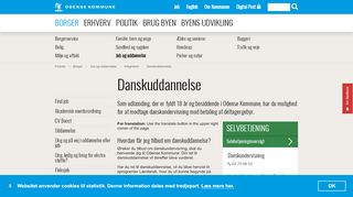 
                            10. Danskuddannelse - Odense Kommune