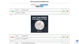 
                            9. dantdm.com - free accounts, logins and passwords