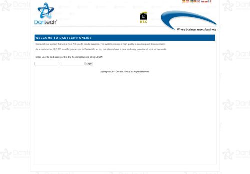 
                            12. Dantech© - Login
