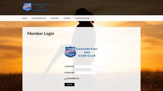 
                            9. Danvers Fish and Game Club | Member Login
