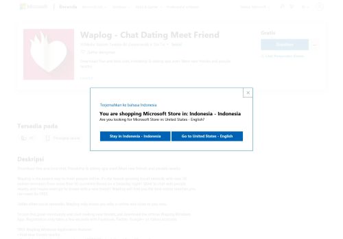 
                            12. Dapatkan Waplog - Chat Dating Meet Friend - Microsoft Store id-ID