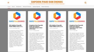 
                            3. DAPODIK PAUD DAN DIKMAS | Portal Resmi Data Pokok Pendidikan ...