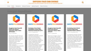 
                            1. Dapodikmas | DAPODIK PAUD DAN DIKMAS