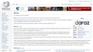 
                            10. Daraz - Wikipedia