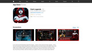 
                            9. Dark Legends on the App Store - iTunes - Apple