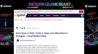 
                            6. Dark Souls 2: Hilfe, Tipps & Tricks - einschließlich Map! - ingame.de