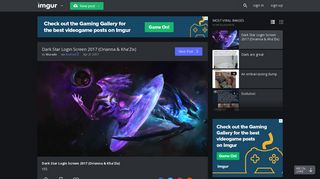 
                            9. Dark Star Login Screen 2017 (Orianna & Kha'Zix) - Album on Imgur