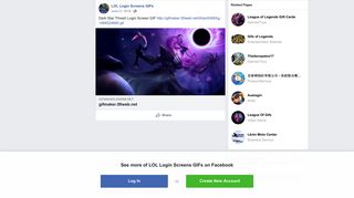 
                            2. Dark Star Thresh Login Screen GIF... - Facebook