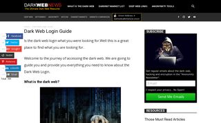 
                            3. Dark Web Login Guide | Dark Web News