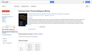 
                            12. Darkweb Cyber Threat Intelligence Mining