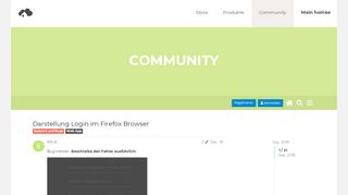 
                            10. Darstellung Login im Firefox Browser - Web App - homee | Community