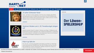 
                            4. DART1.NET: Willkommen auf dem großen Dart-Portal