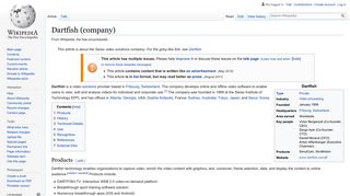 
                            11. Dartfish (company) - Wikipedia