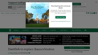 
                            7. DartHub to replace BannerStudent | The Dartmouth