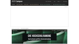 
                            7. Das aktuelle CHE Hochschulranking | ZEIT Campus