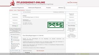 
                            4. Das Altenpflegemagazin im Internet - von PQSG - Pflegedienst Online