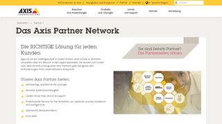 
                            2. Das Axis-Partnernetzwerk | Axis Communications