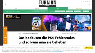 
                            11. Das bedeuten die PS4-Fehlercodes und so kann man sie beheben