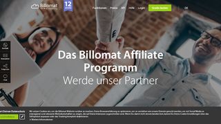 
                            8. Das Billomat Affiliate Programm - Verdiene bis zu 186€ pro Sale!