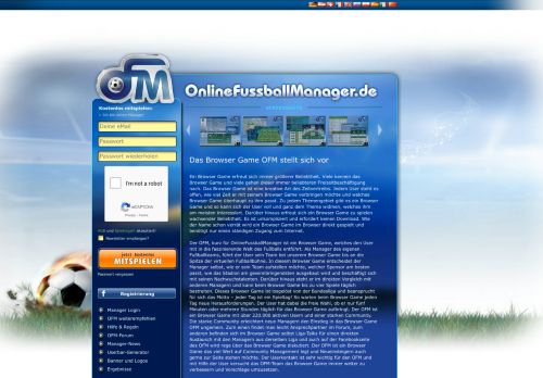 
                            7. Das Browsergame OFM stellt sich vor - OnlineFussballManager