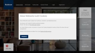 
                            5. Das Buderus Control Center Connect - Smart heizen von überall