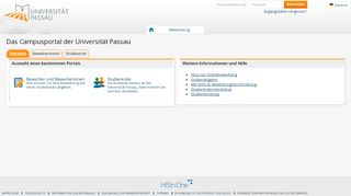 
                            10. Das Campusportal der Universität Passau