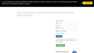 
                            11. Das Dienstplan-Auswertungs-Tool für Airliner und Steuerberater