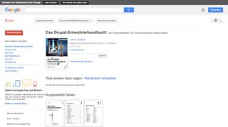 
                            7. Das Drupal-Entwicklerhandbuch: der Praxisleitfaden für ...