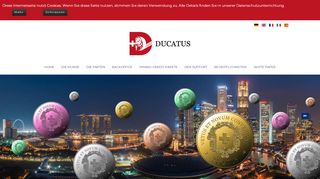 
                            3. Das Ducatus-Backoffice bei Swissmine | Ducatus.biz