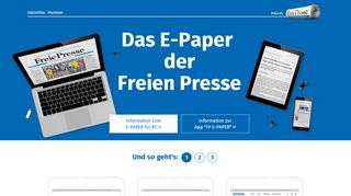 
                            2. Das E-Paper der Freien Presse