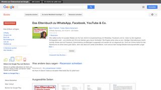 
                            8. Das Elternbuch zu WhatsApp, Facebook, YouTube & Co. - Google Books-Ergebnisseite