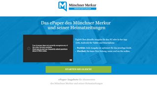 
                            5. Das ePaper des Münchner Merkur