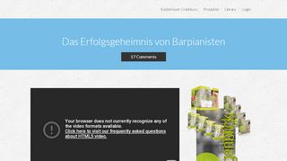 
                            4. Das Erfolgsgeheimnis von Barpianisten - werdemusiker.de - Lerne ...