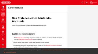 
                            4. Das Erstellen eines Nintendo-Accounts | Hilfe | Nintendo