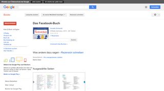 
                            8. Das Facebook-Buch - Google Books-Ergebnisseite