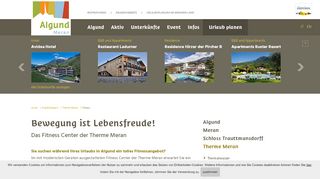 
                            13. Das Fitness Center der Therme Meran - Algund